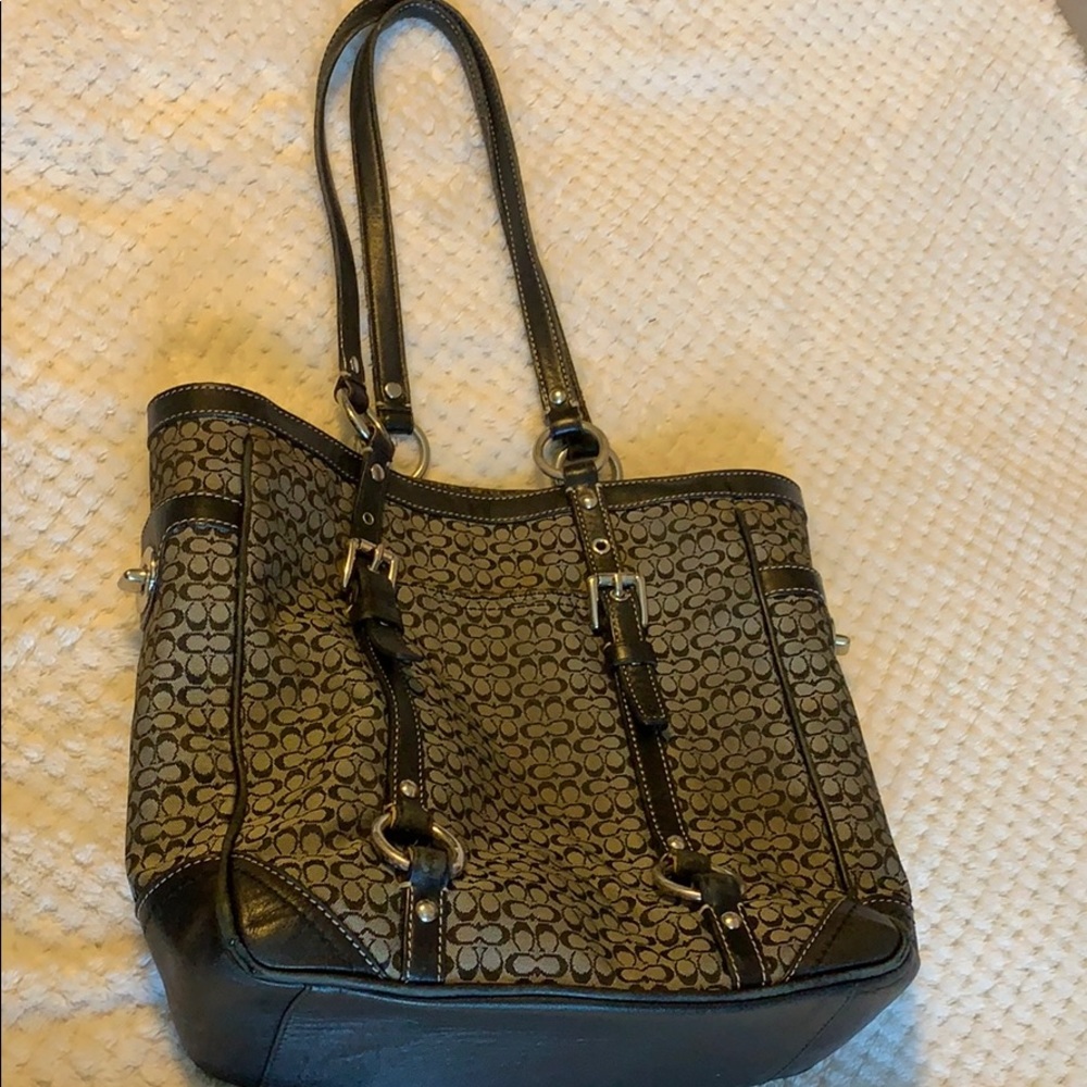 Authentic coach purse